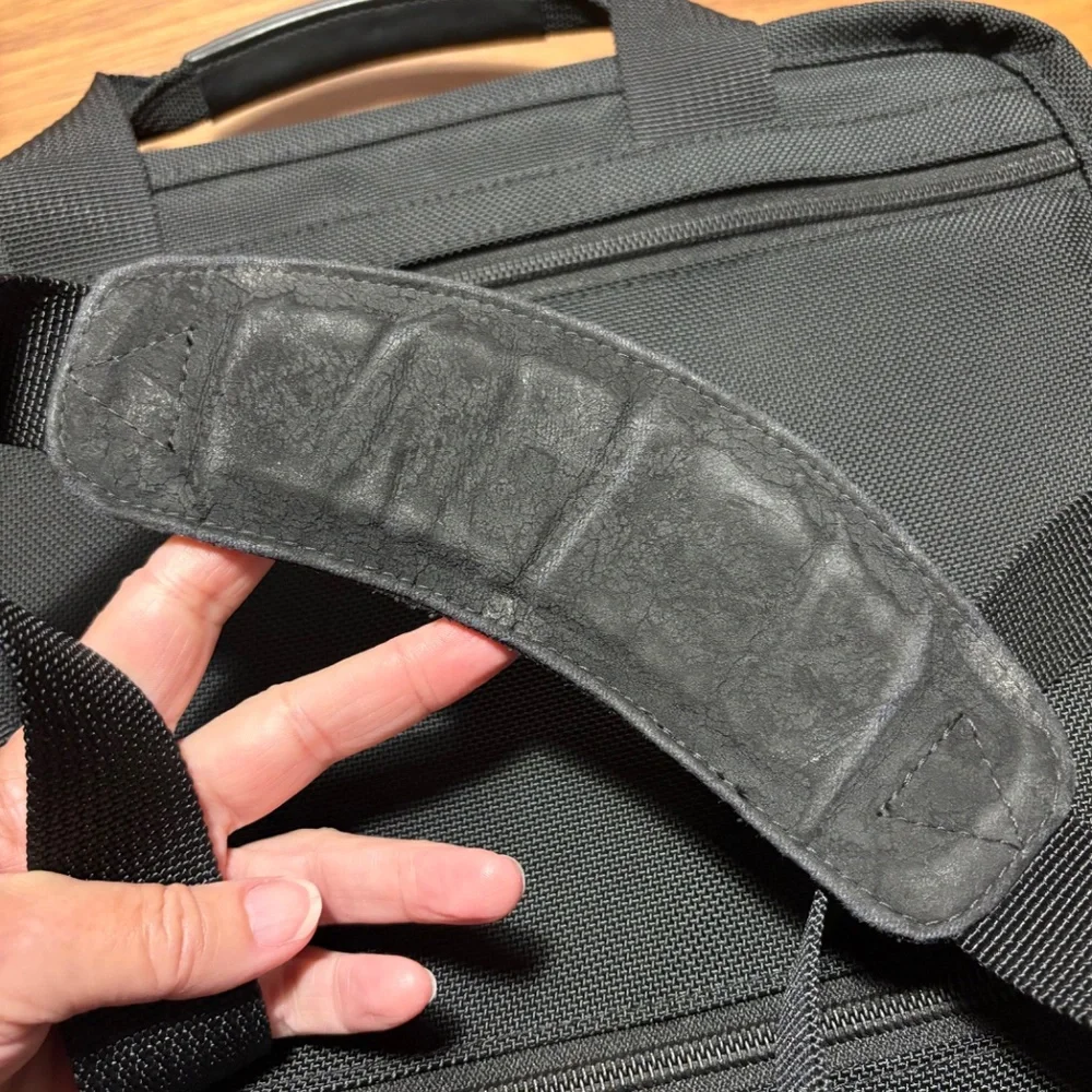 Tumi Charcoal Laptop Bag